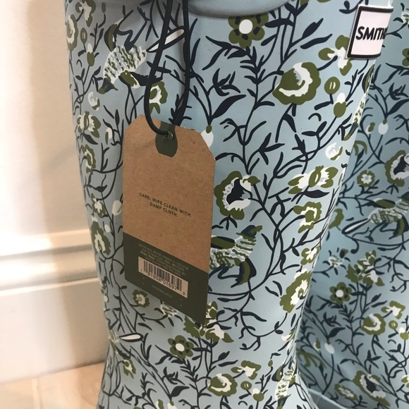 LAST 1! Smith & Hawken Tall Garden Rain Boots Blue - Picture 3 of 7